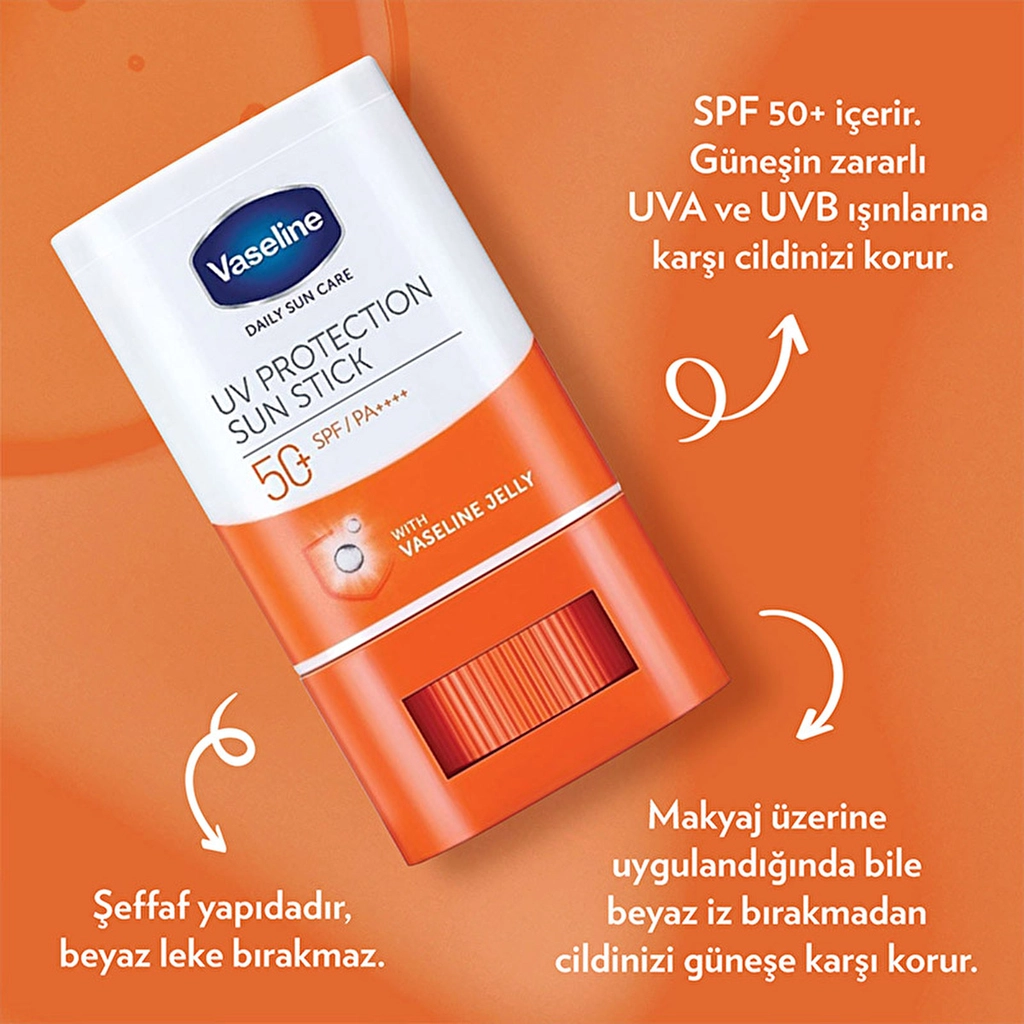 Vaseline Daily Sunscreen Stick SPF 50+ 15g - Invisible Protection 4