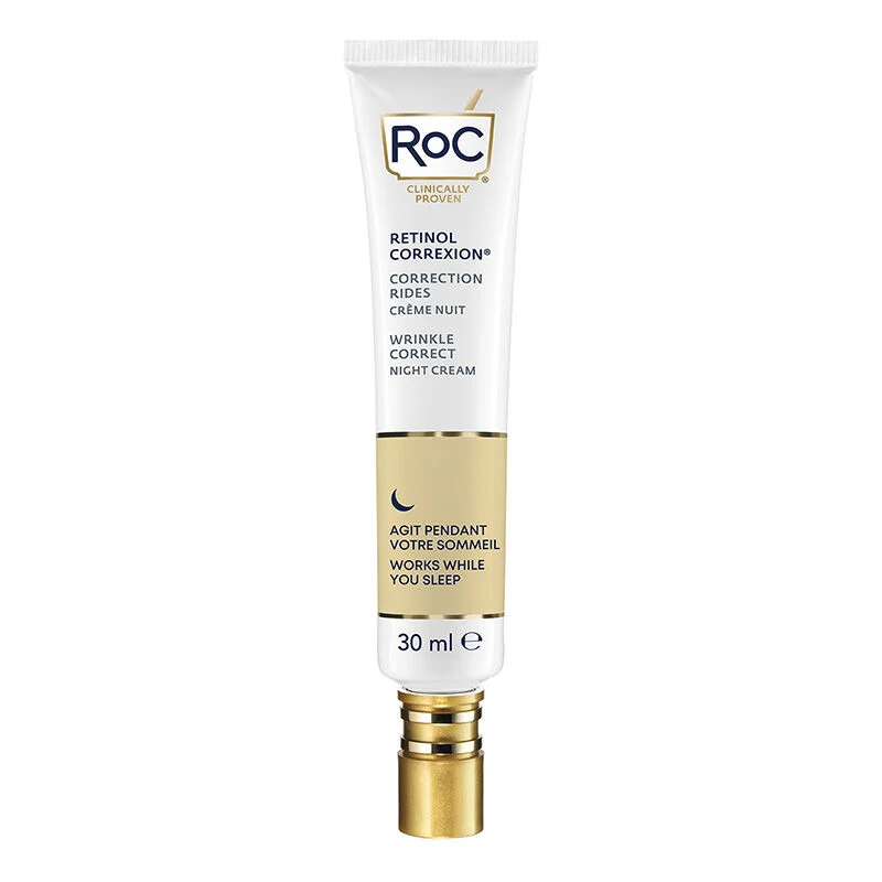 Révélez une peau lisse : Crème Nuit Anti-Rides Roc Retinol C 3