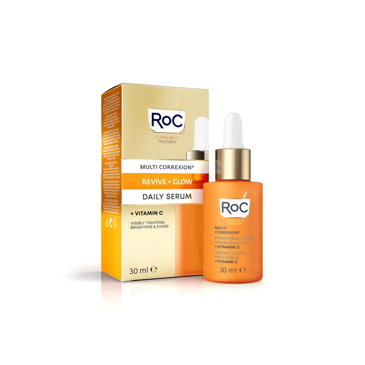 Illuminez votre teint avec le Sérum Visage Roc Multi Correxi 6