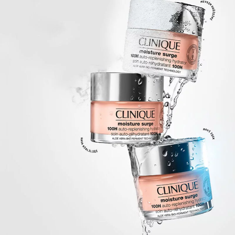 Révélez une peau éclatante avec Clinique Moisture Surge 100H 3