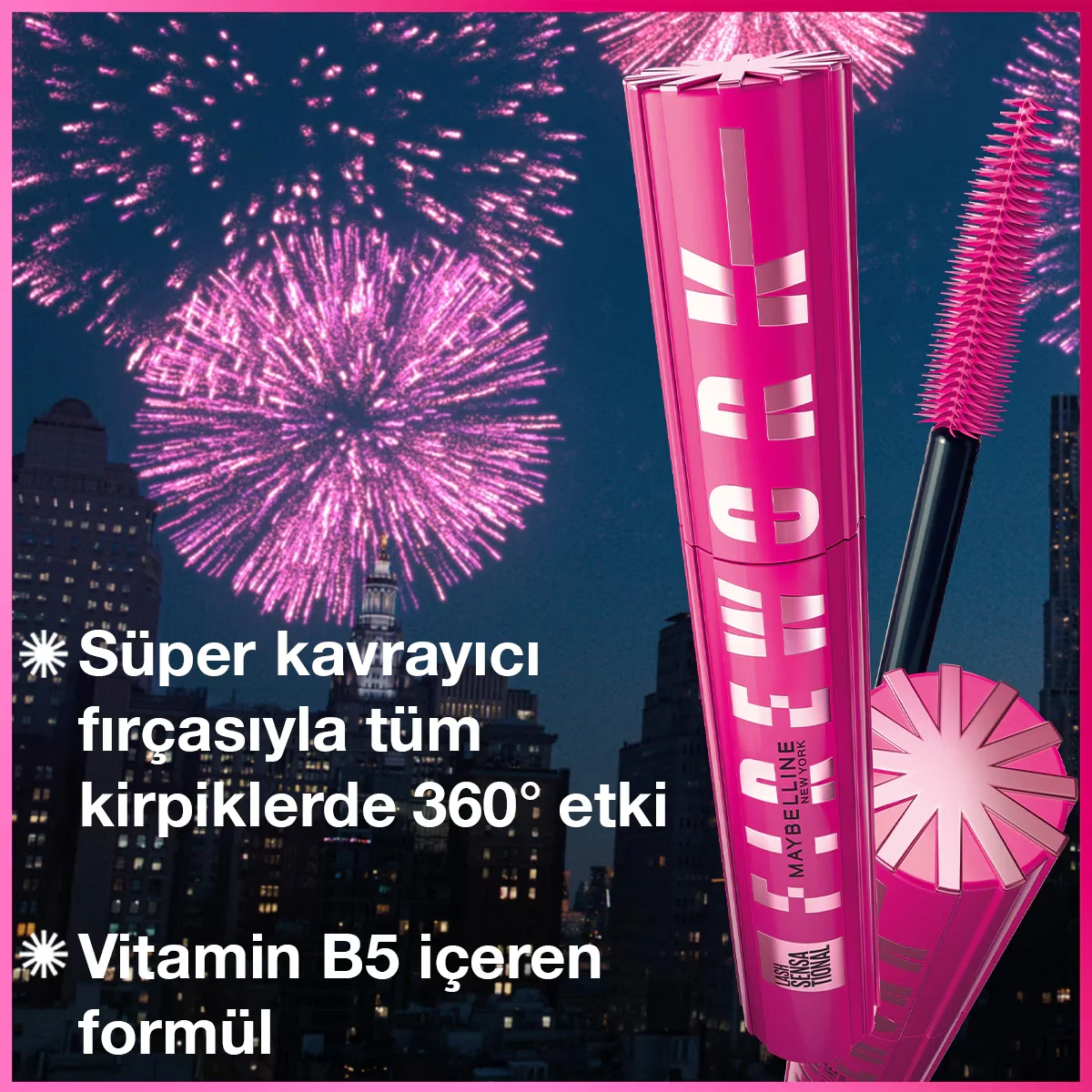 Obtenez des Cils Longs et Volumineux avec Firework 3