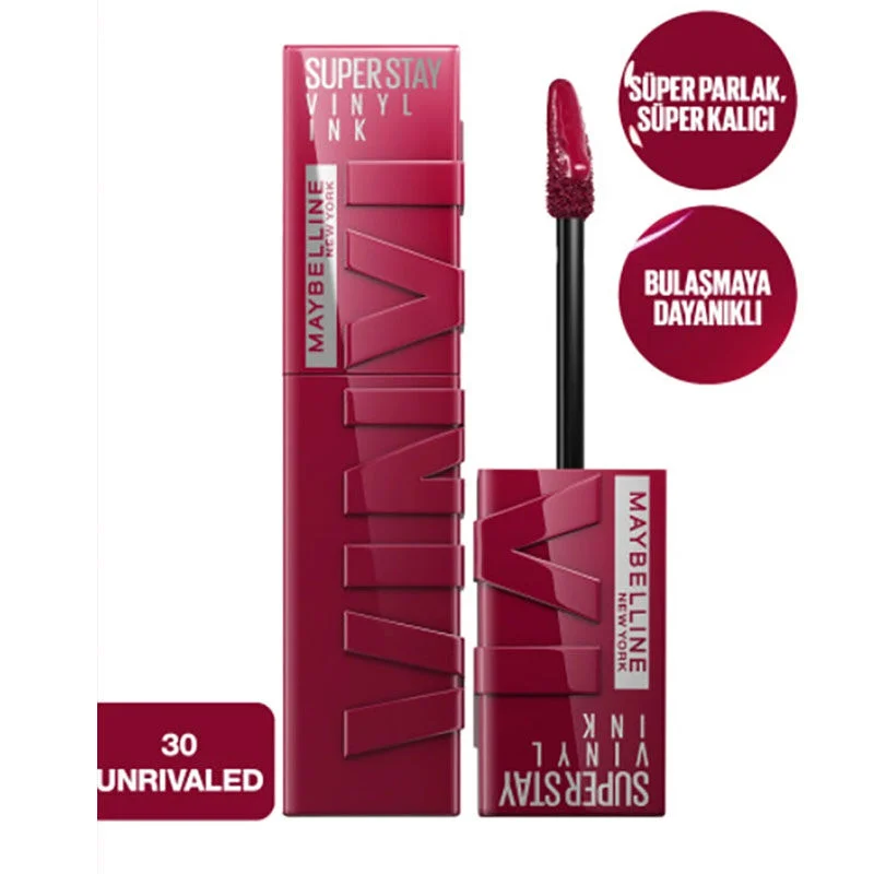 Obtenez une brillance vinyle 16h avec Maybelline Super Stay 2