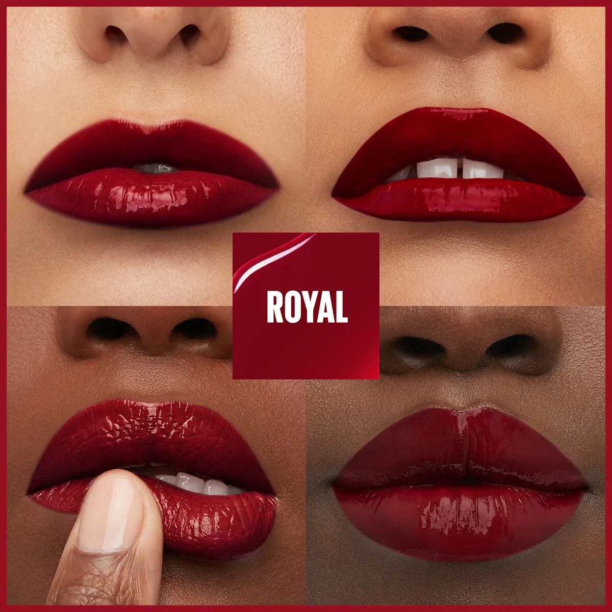 Maybelline New York Super Stay Vinyl Ink Likit Parlak Ruj - 55 Royal