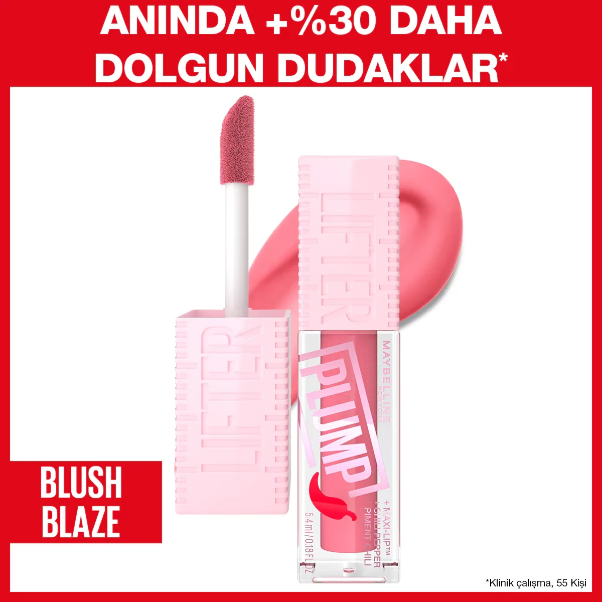Repulpez & Hydratez : Gloss Maybelline Lifter Plump Blush Bl
