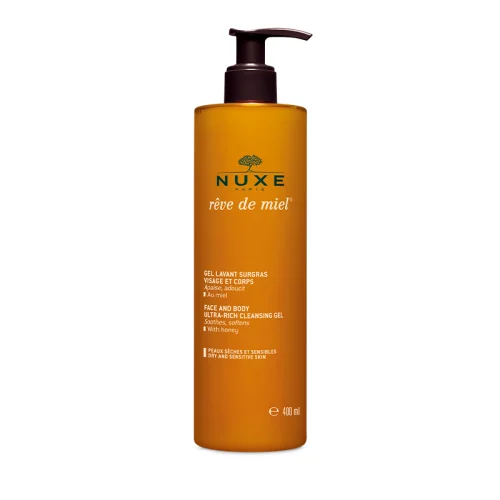 Apaisez & Nettoyez : Gel Lavant Nuxe Rêve de Miel Visage & C 2