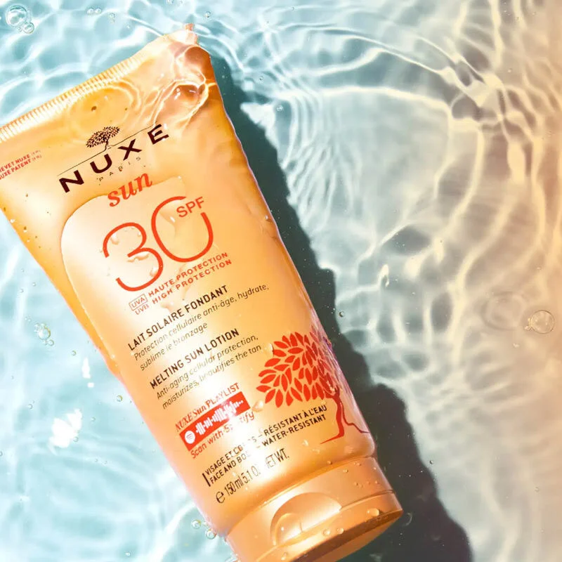 Protégez votre peau avec Nuxe Sun Lait Délicieux SPF30 2