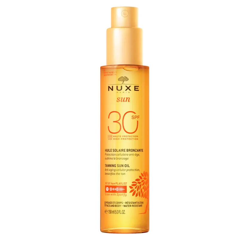 Nuxe Sun Huile Bronzante Haute Protection Spf30 150mL 3