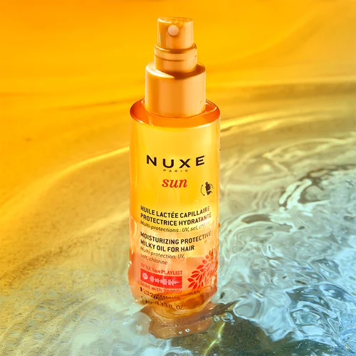 Protégez & Sublimez vos Cheveux avec Nuxe Sun Huile Lactée 2