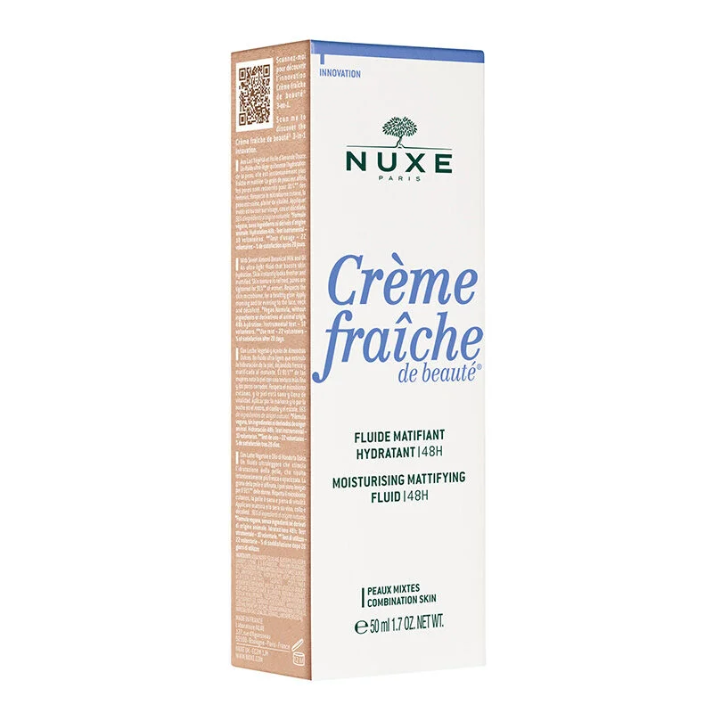 Obtenez une peau hydratée et mate avec Nuxe Crème Fraîche 4