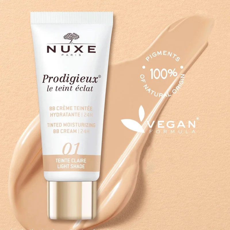 Obtenez un Teint Unifié et Lumineux avec Nuxe Prodigieux BB 4