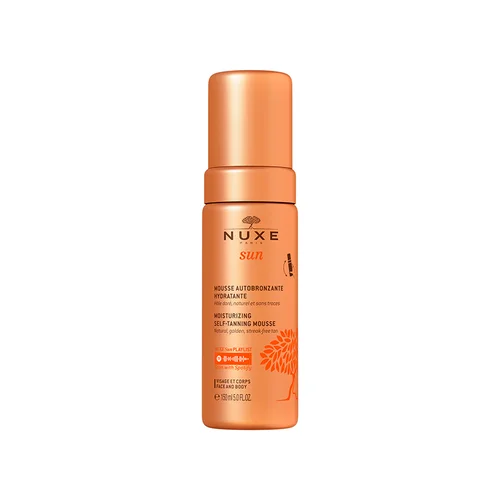 Obtenez un bronzage naturel et hydraté avec Nuxe Sun Mousse 2