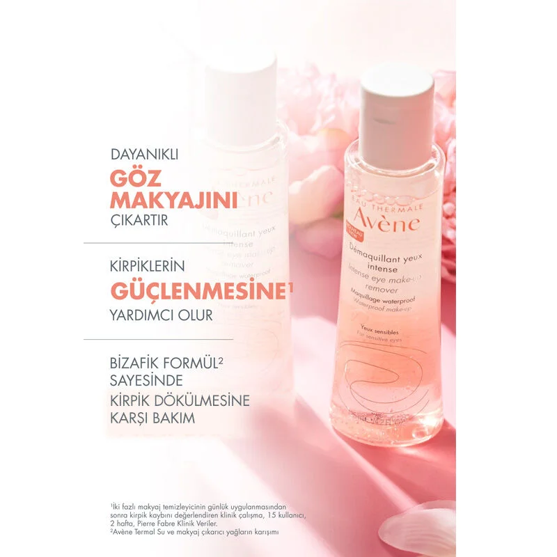 Éliminez le maquillage intense, renforcez vos cils avec Avèn 3