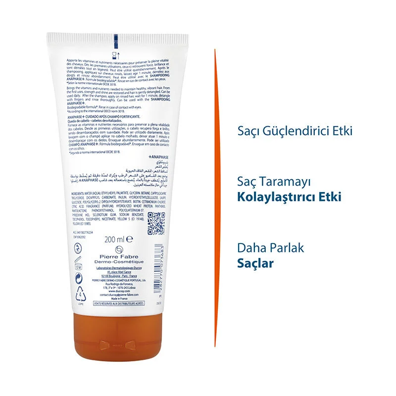 Revitalisez vos cheveux avec Ducray Anaphase Crème 4