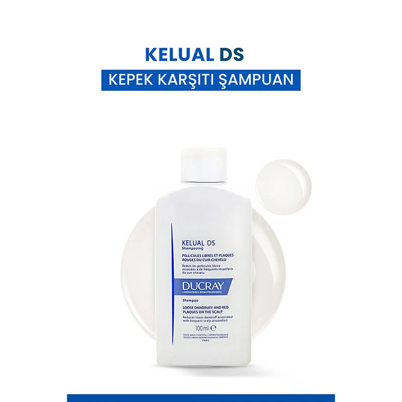 Ducray Kelual Ds Stubborn Dandruff Shampoo 100 ml 2