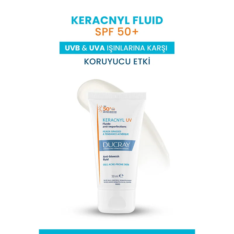 Protégez & Matifiez : Ducray Keracnyl UV SPF50+ Peaux Grasse 2