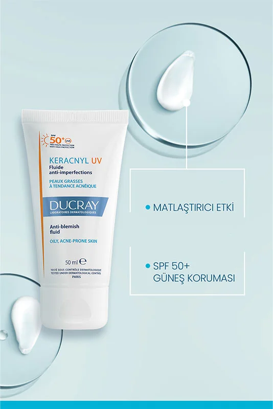 Protégez & Matifiez : Ducray Keracnyl UV SPF50+ Peaux Grasse 4