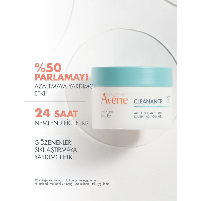 Matifiez & Équilibrez : Avene Cleanance Aqua Gel Matifiant 4