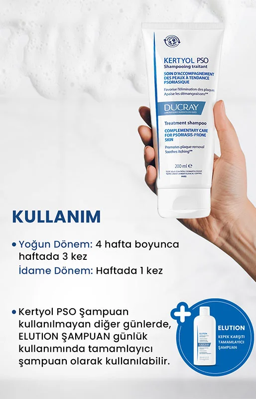 Apaisez votre cuir chevelu : Shampoing Ducray Kertyol Pso 3
