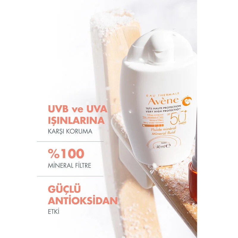 Protégez votre peau: Avène Fluide Solaire Minéral SPF 50+ 3