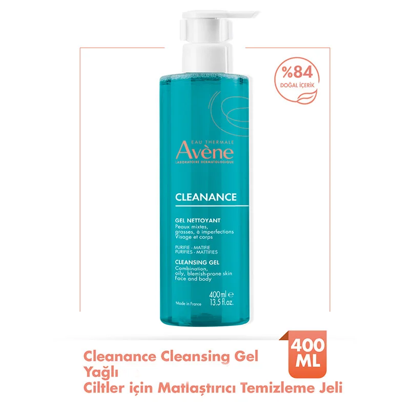 Purifiez & Matifiez : Gel Nettoyant Visage & Corps Avène 2