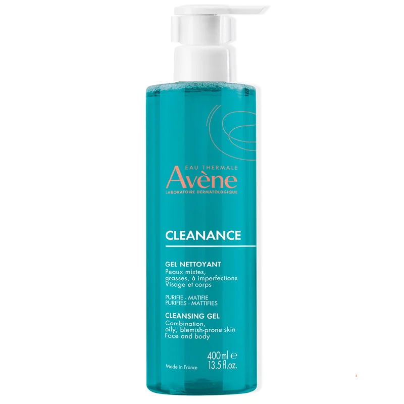 Purifiez & Matifiez : Gel Nettoyant Visage & Corps Avène