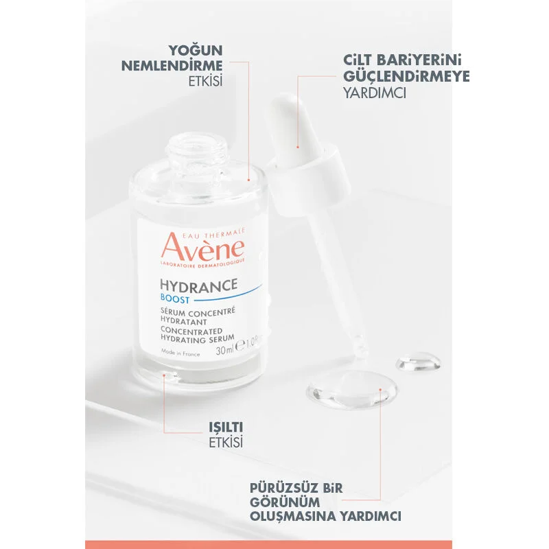 Révélez une peau éclatante avec le Sérum Avene Hydrance Boos 4