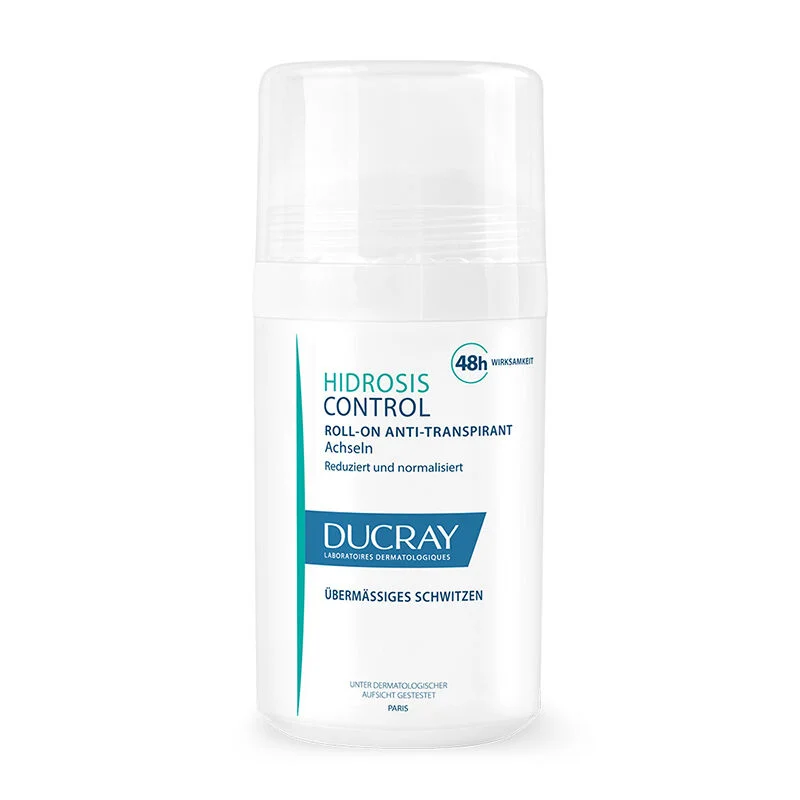 Restez frais 48h : Ducray Hidrosis Roll-on Anti-transpirant