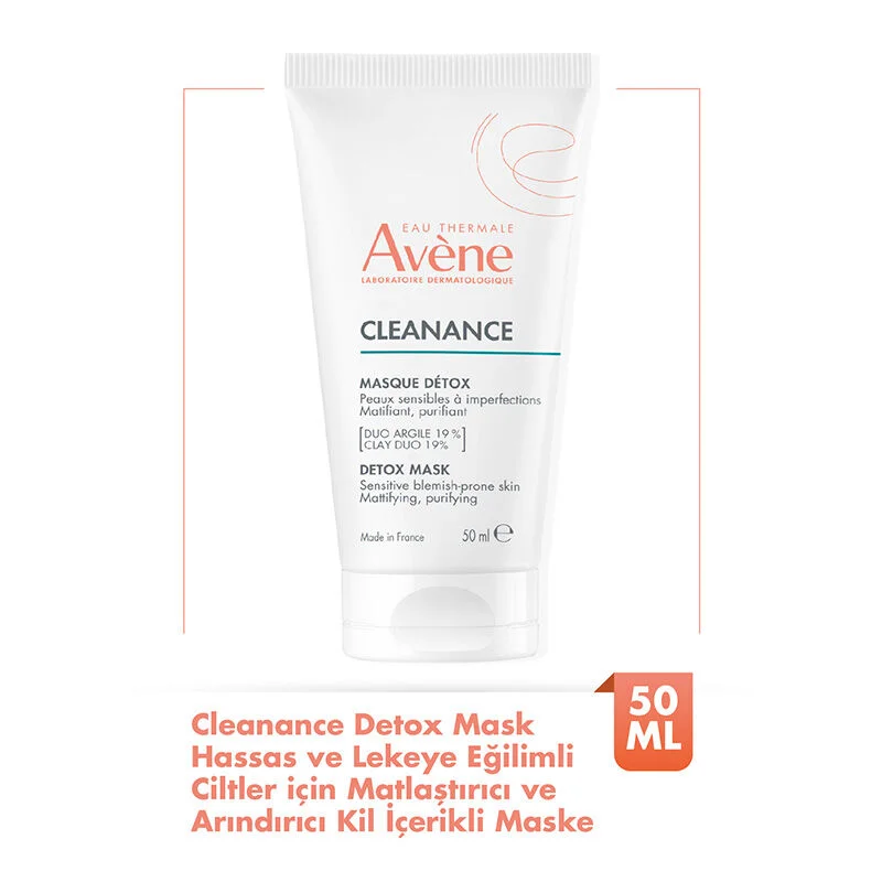 Masque Détox Avène Cleanance : Peau Nette, Matifiée & Éclata 2