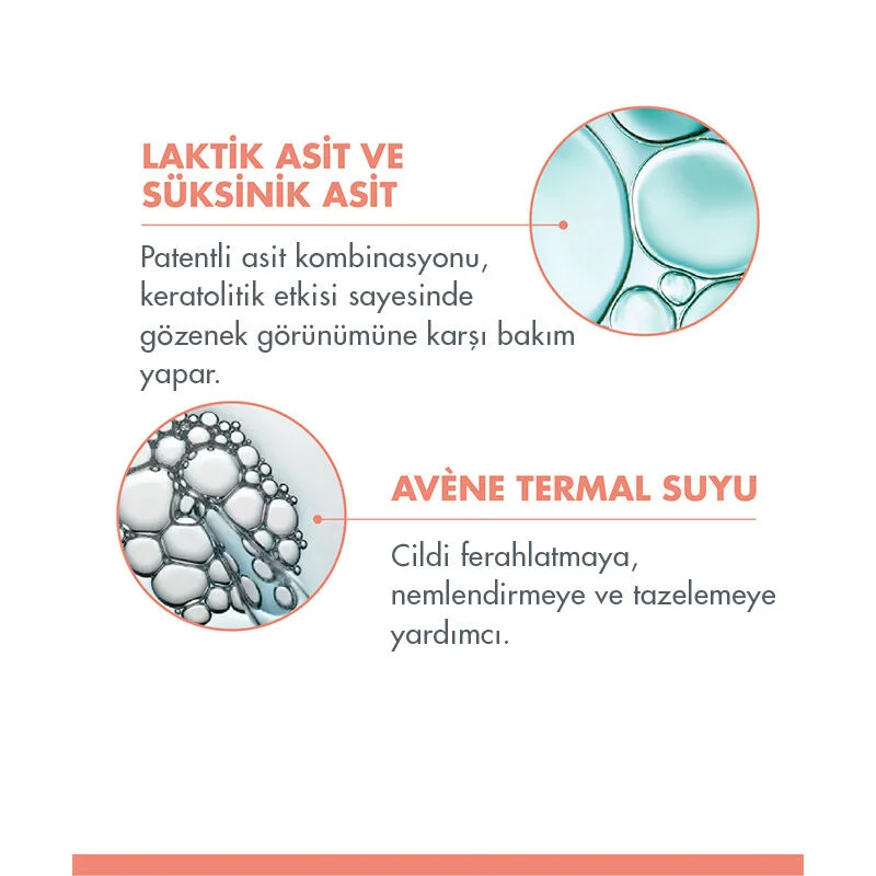 Révélez une peau nette : Sérum Exfoliant AHA Avène Cleanance 3