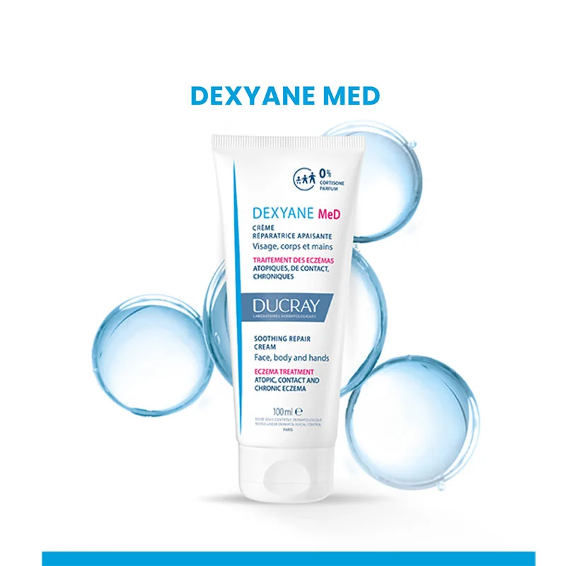 Apaisez & Réparez votre peau sèche avec Ducray Dexyane MeD 2