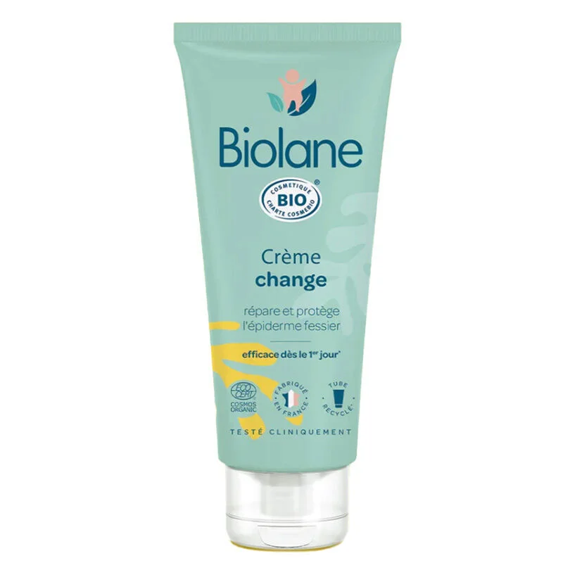 Protégez la peau sensible de bébé avec la Crème Biolane Bio 2