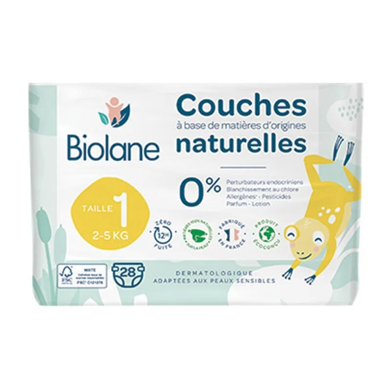 Profitez de 12h de protection et confort pour bébé