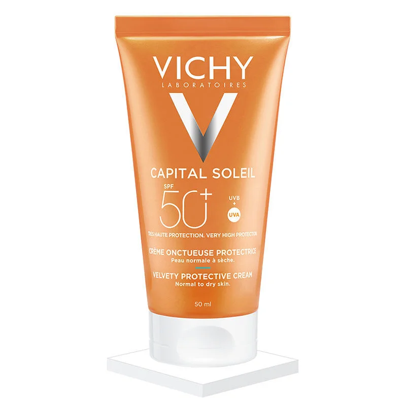 Protégez votre peau : Crème Solaire Veloutée Vichy SPF50+