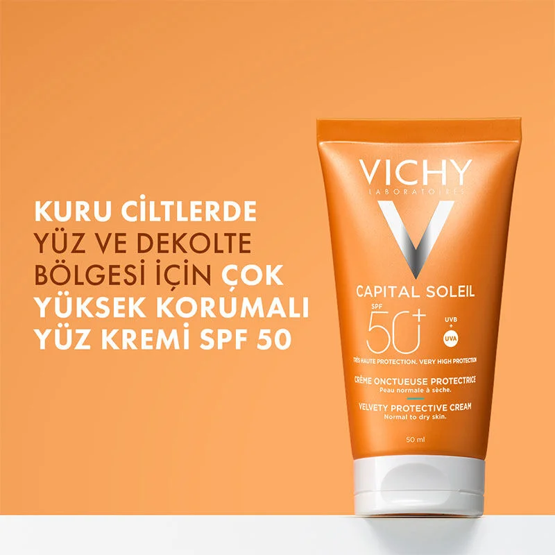 Protégez votre peau : Crème Solaire Veloutée Vichy SPF50+ 4