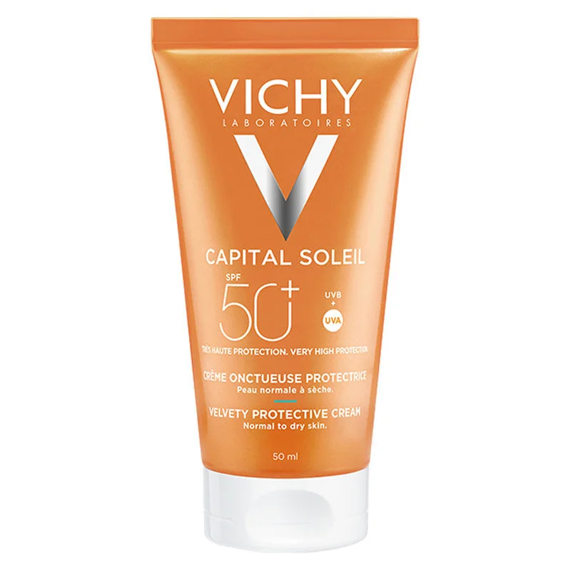 Protégez votre peau : Crème Solaire Veloutée Vichy SPF50+ 3
