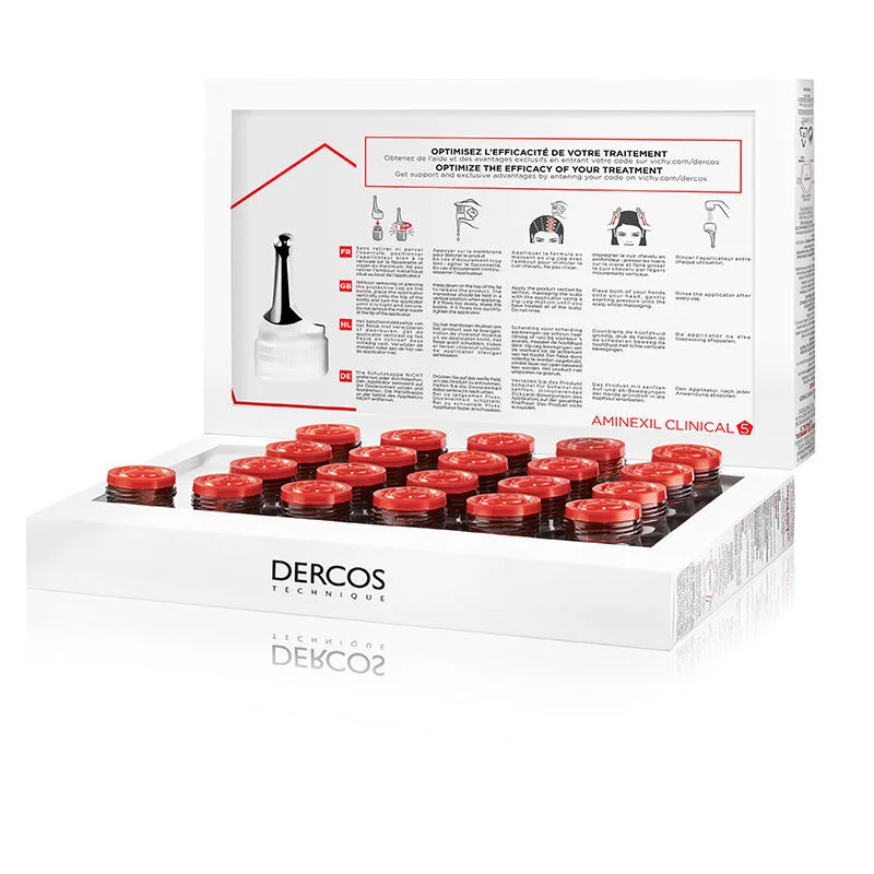Réduisez la chute, renforcez vos cheveux avec Vichy Dercos 3