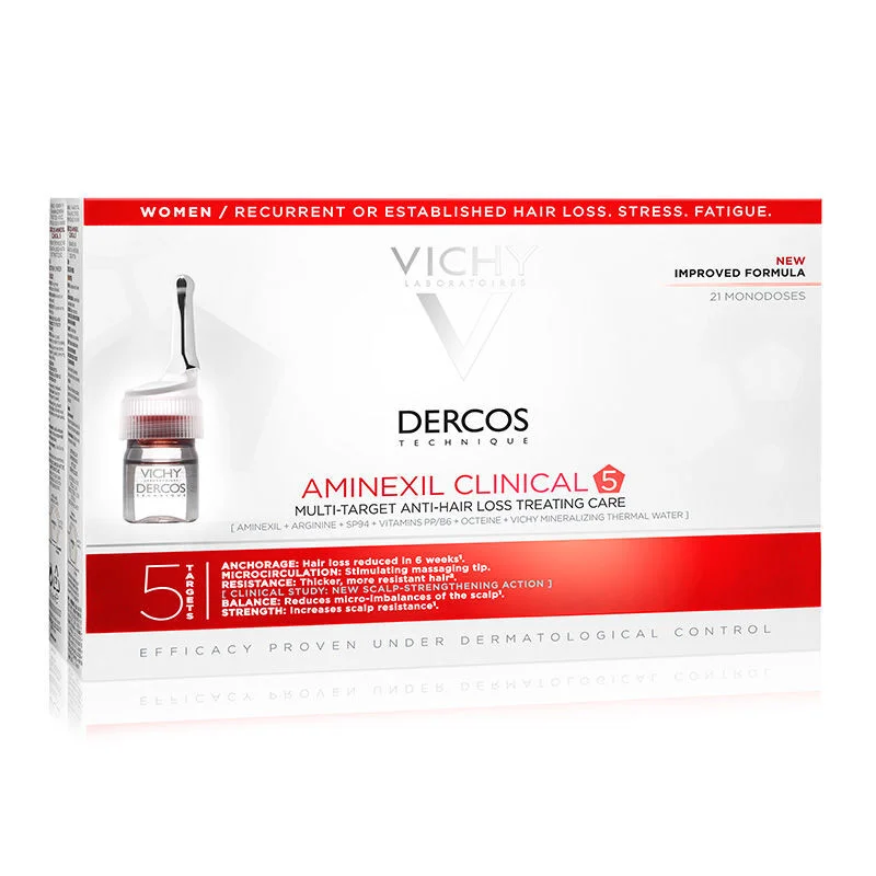Réduisez la chute, renforcez vos cheveux avec Vichy Dercos 2