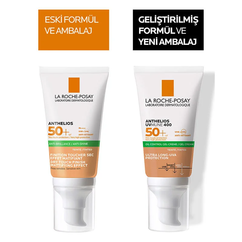 Protégez & Matifiez : Crème Gel Teintée SPF50+ La Roche Posa 4