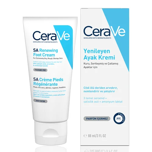 Rénovez vos pieds : Crème CeraVe SA pour une douceur intense 3