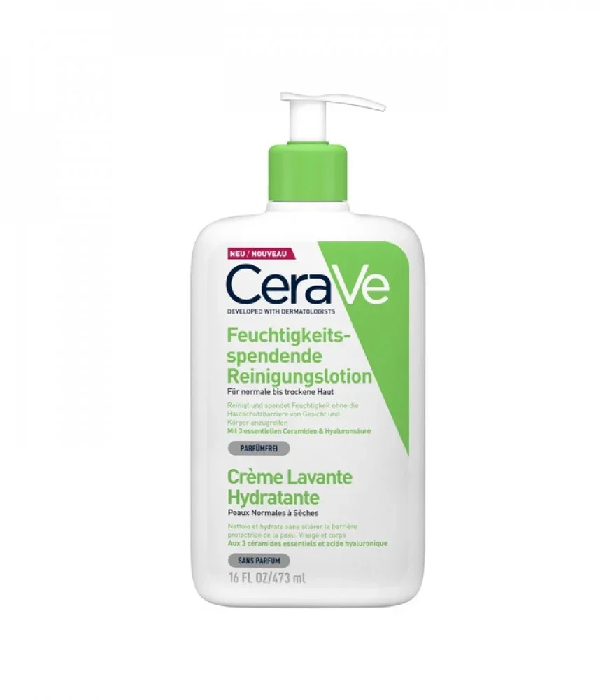 Obtenez une peau hydratée avec le Nettoyant CeraVe 2