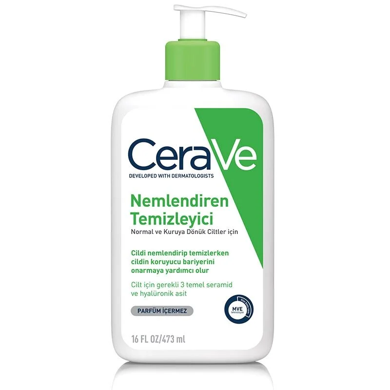 Obtenez une peau hydratée avec le Nettoyant CeraVe 3