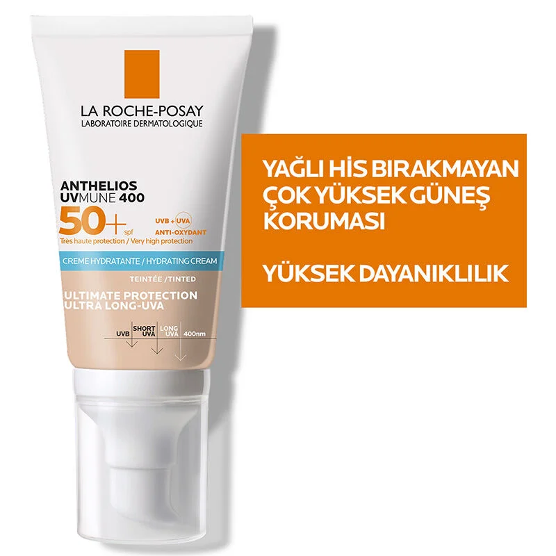Protégez & Unifiez : Crème Solaire Teintée SPF50+ Peaux Sens 3