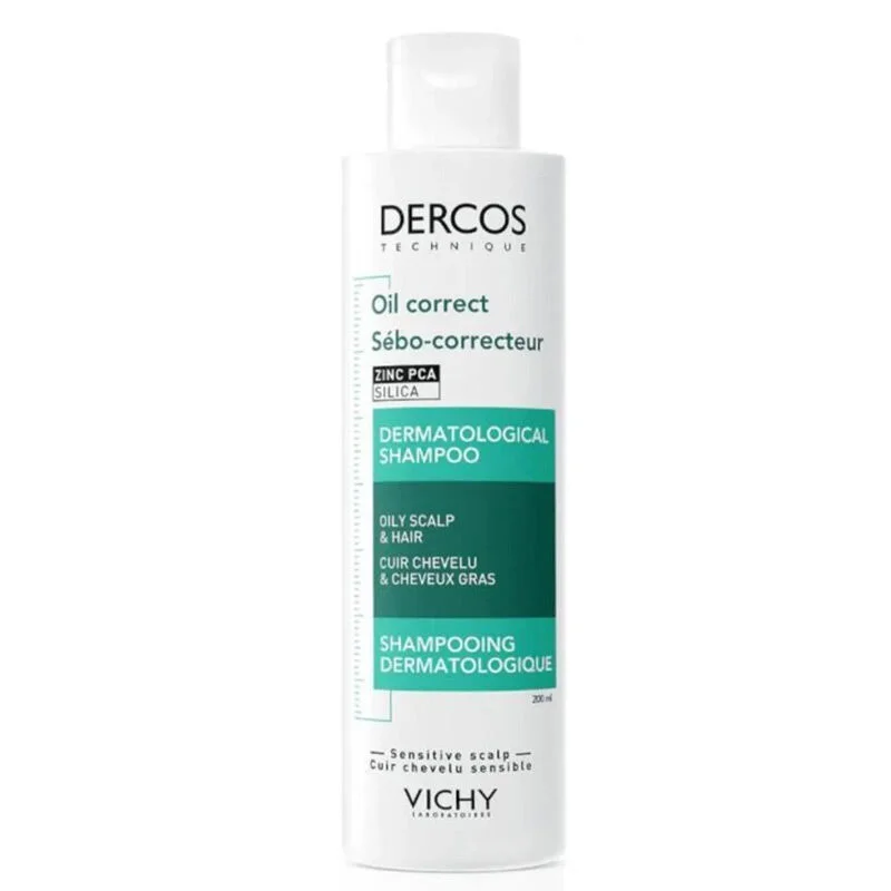 Contrôlez l'excès de sébum avec Vichy Dercos Oil Correct 2