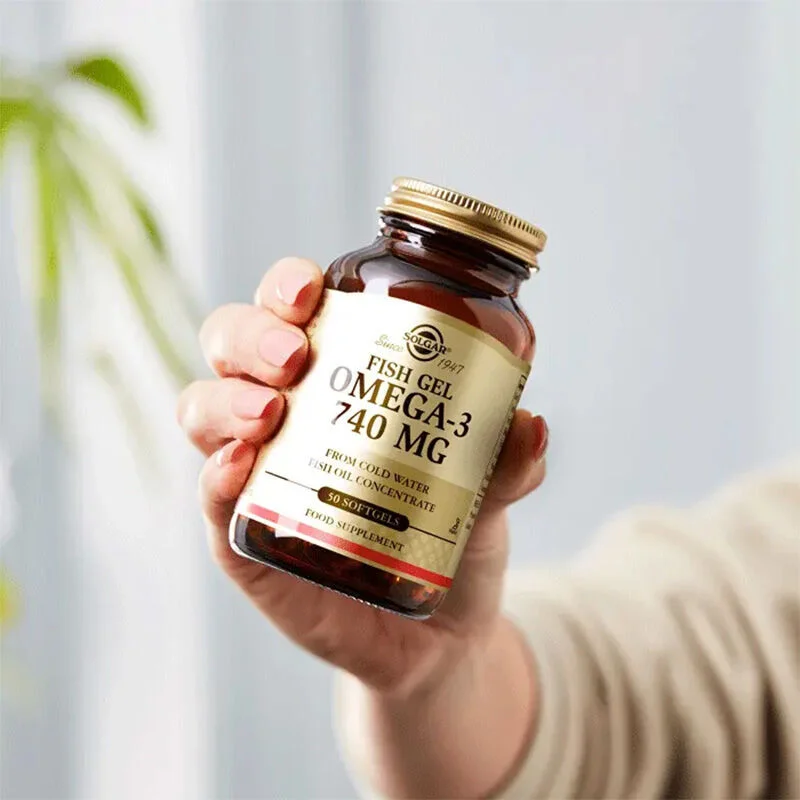 Assurez votre apport en Oméga-3 avec Solgar 740 Mg 3