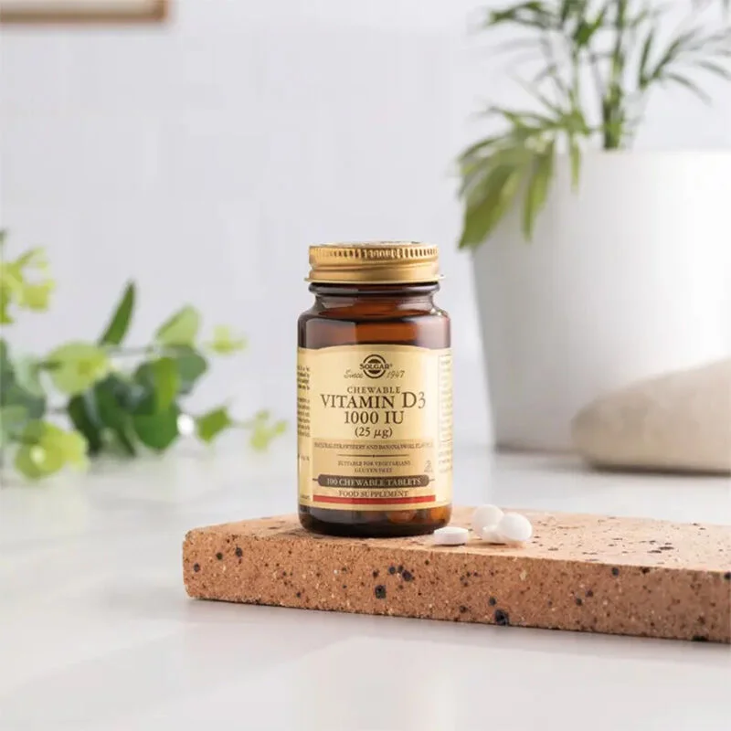 Soutenez vos os et votre immunité avec Solgar Vitamine D3 2