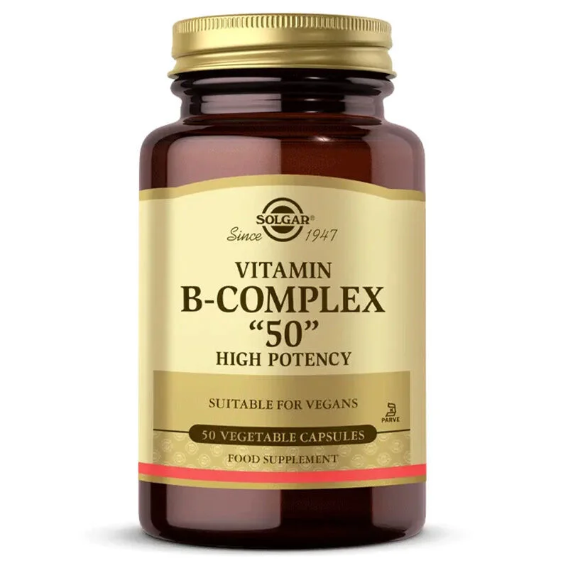 Augmentez votre vitalité avec Solgar Vitamine B-Complex 50 2