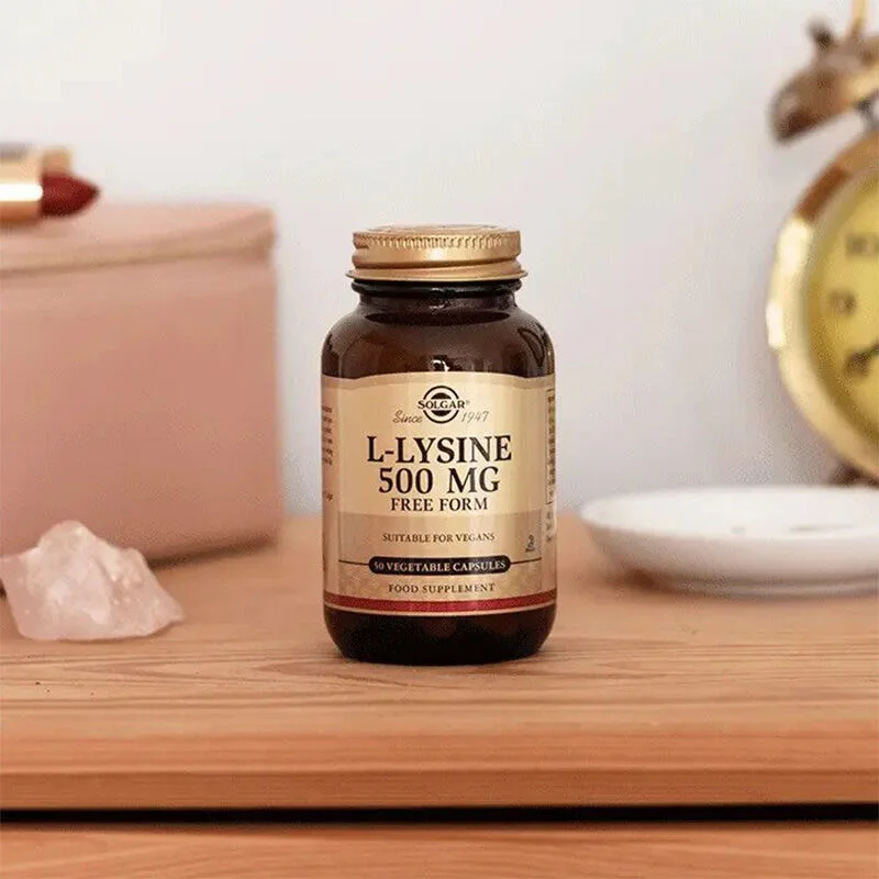 Optimisez votre apport en L-Lysine avec Solgar 500 Mg 2