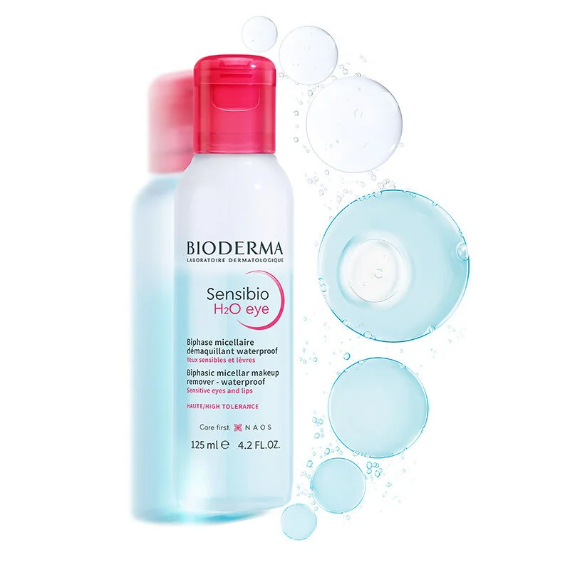 Démaquillez, Fortifiez, Hydratez : Sensibio H2O Eye 4