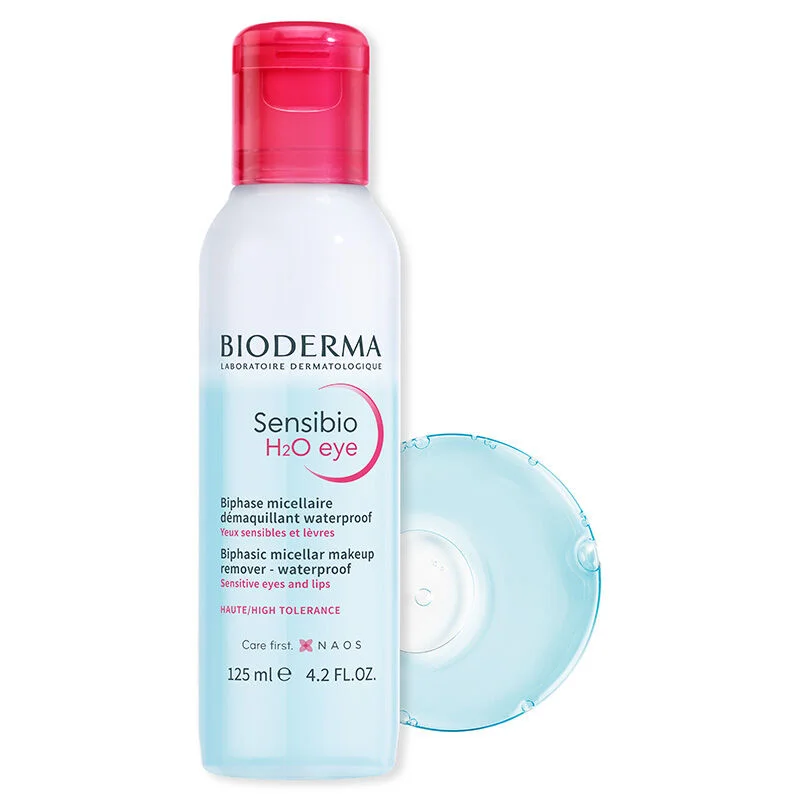 Démaquillez, Fortifiez, Hydratez : Sensibio H2O Eye 3