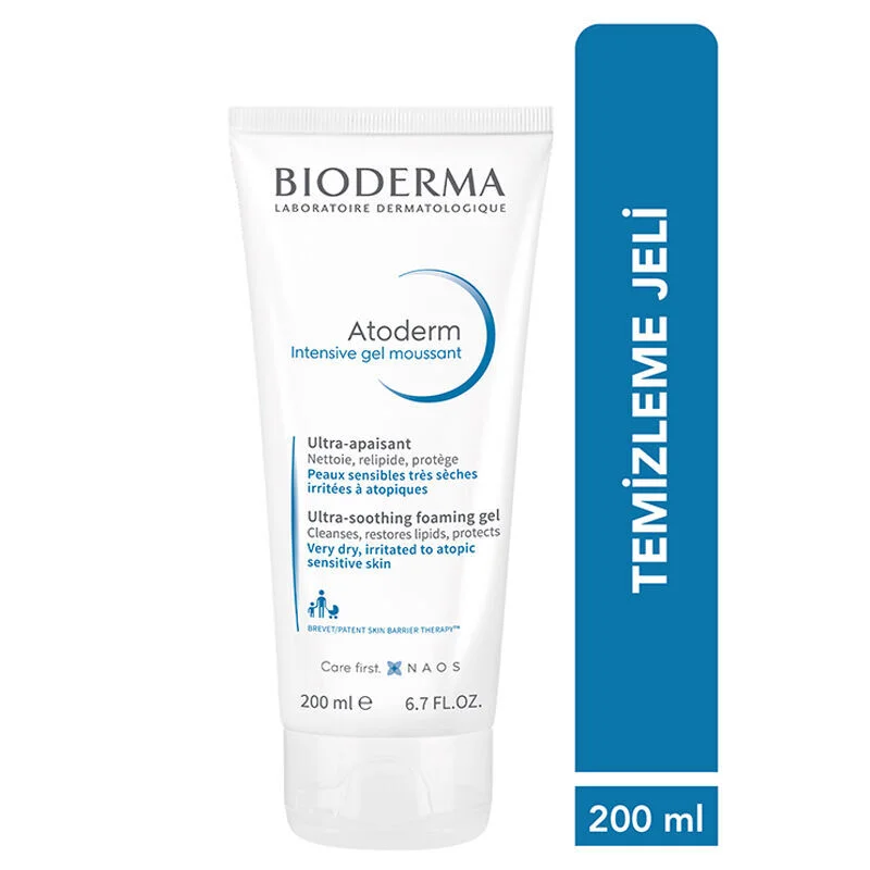 Apaisez & Hydratez: Gel Moussant Intensif Bioderma Atoderm 2